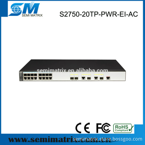 S2700 Series 16 ports POE Enterprise Switch S2750-20TP-PWR-EI-AC